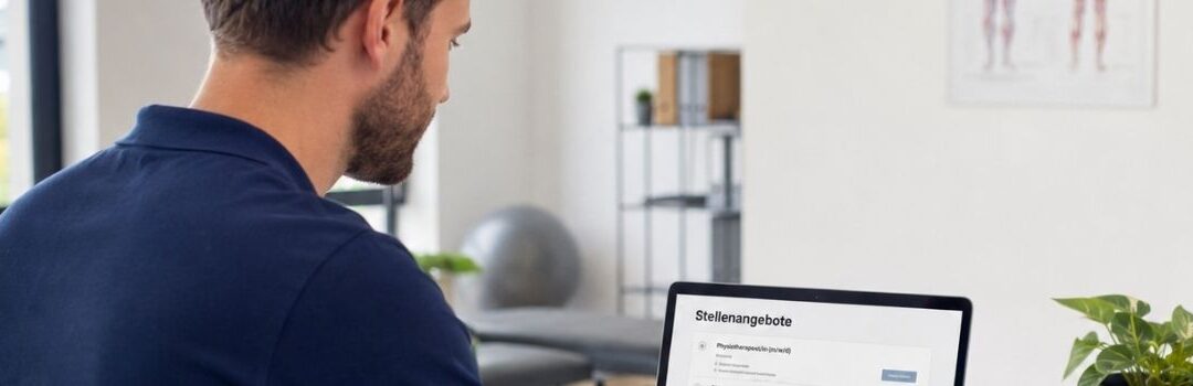 Wie ein Physiotherapeut heute nach einem Job sucht – und warum eine Stellenanzeige allein nicht reicht